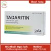 Hình ảnh hộp thuốc Tadaritin khi chụp chéo 75x75px