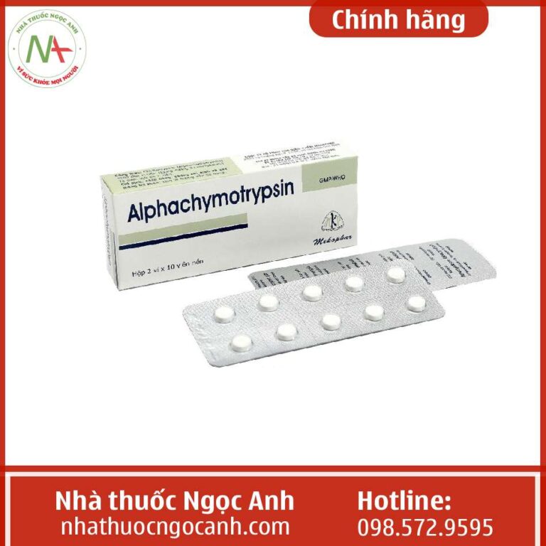 Thuốc Alphachymotrypsin