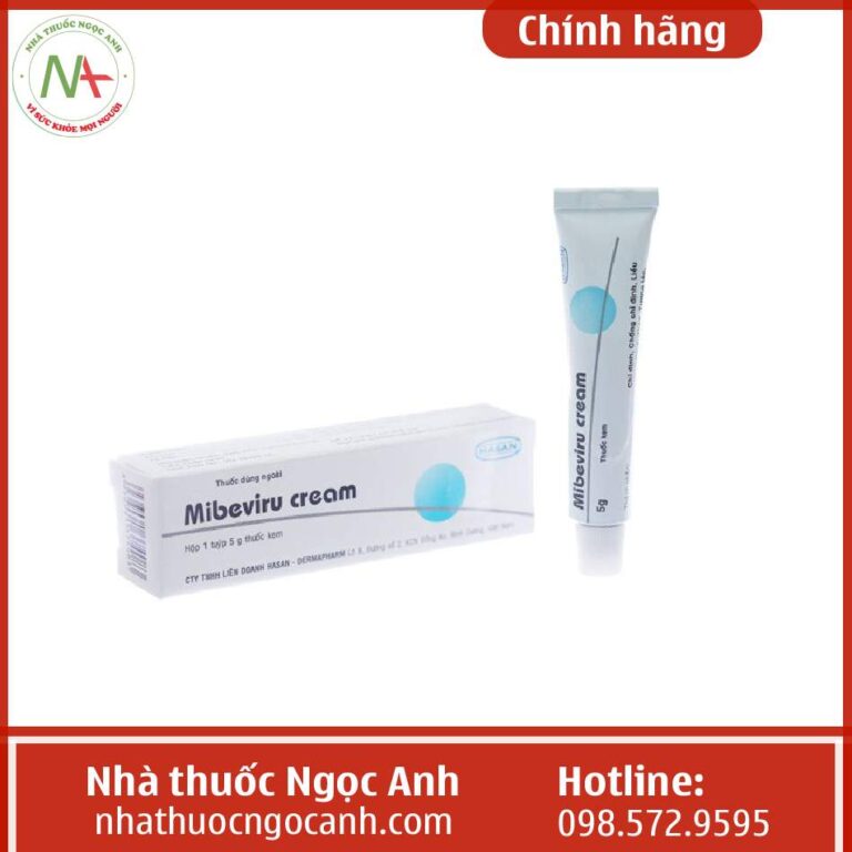 Thuốc Mibeviru cream - Thuốc dùng ngoài