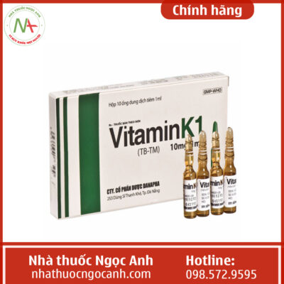 Vitamin K1 10mg/1ml Danapha