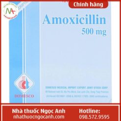 Tác dụng của thuốc Amoxicillin 500mg Domesco (nâu - vàng)