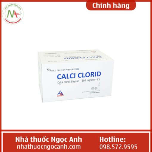 Thuốc Calci Clorid Vinphaco là thuốc gì?