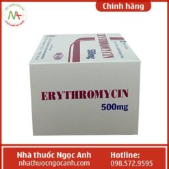 Thuốc Erthromycin Mekophar