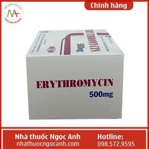 Thuốc Erthromycin Mekophar