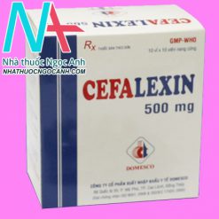 Hộp thuốc Cefalexin