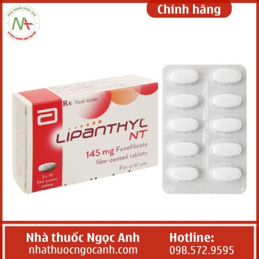 Thuốc Lipanthyl NT 145mg là thuốc gì?