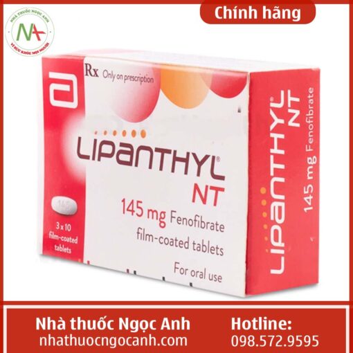 Tác dụng của thuốc Lipanthyl NT 145mg