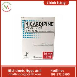 Thuốc Nicardipine Aguettant 10mg/10ml