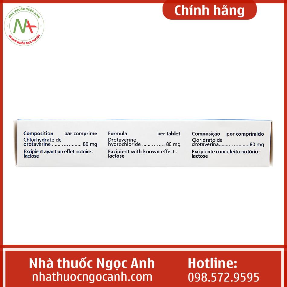 Thuốc No-Spa Forte 80mg