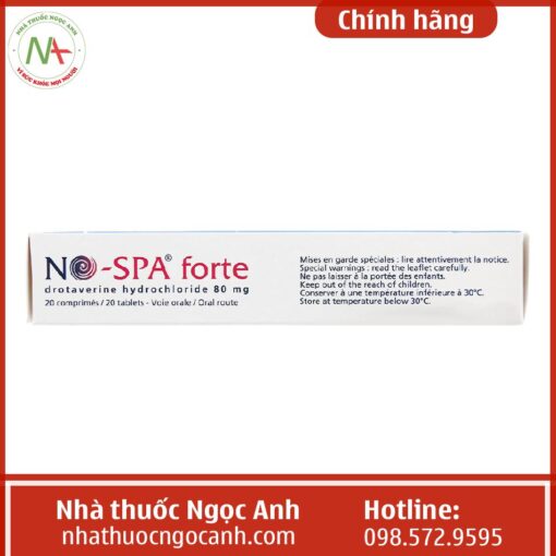 Thuốc No-Spa Forte 80mg