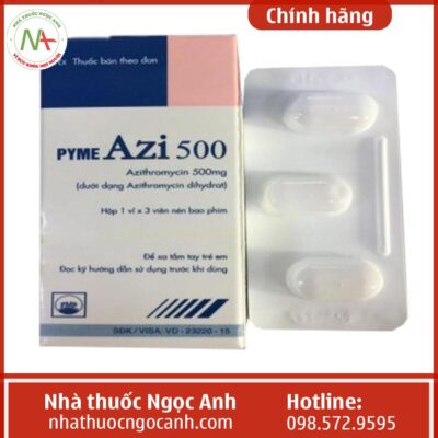 Thuốc Pyme AZI 500 là thuốc gì?