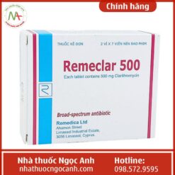 Thuốc Remeclar 500 liều dùng