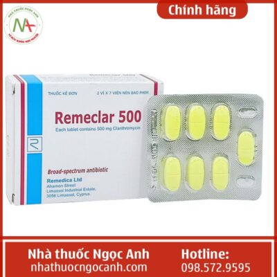 Thuốc Remeclar 500 là thuốc gì?