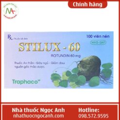 Tác dụng của thuốc stilux 60mg
