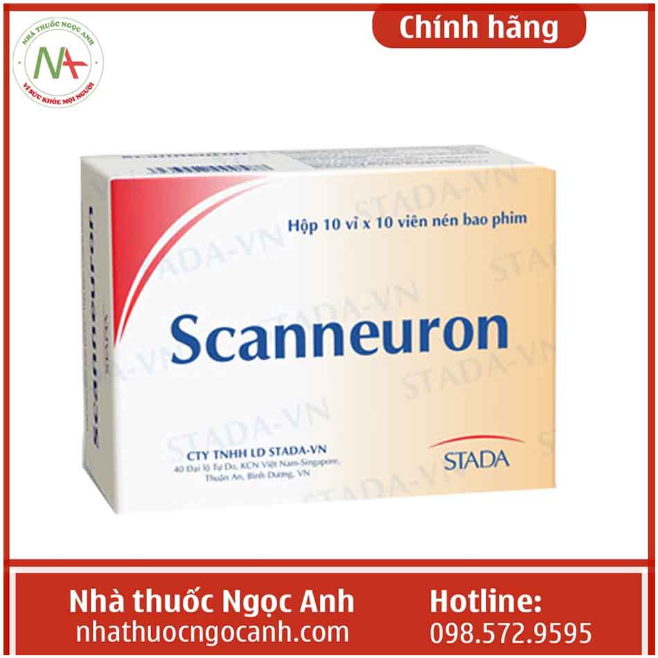 Scanneuron 200mg chứa những thành phần gì?
