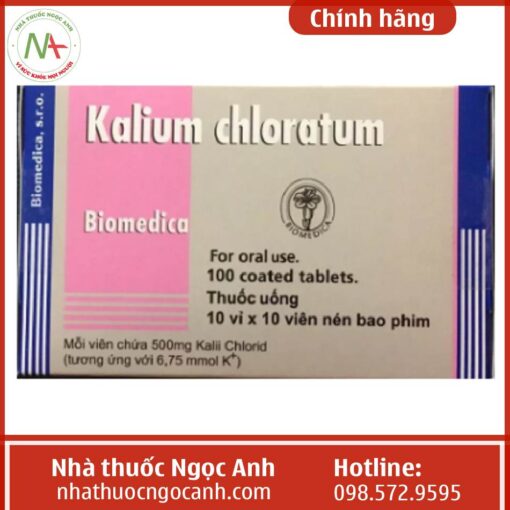 thuốc Kalium Chloratum giá