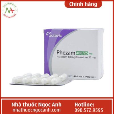 Tác dụng thuốc PHEZAM