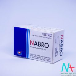 Thuốc Nabro có tác dụng tiêu dịch nhày đường hô hấp