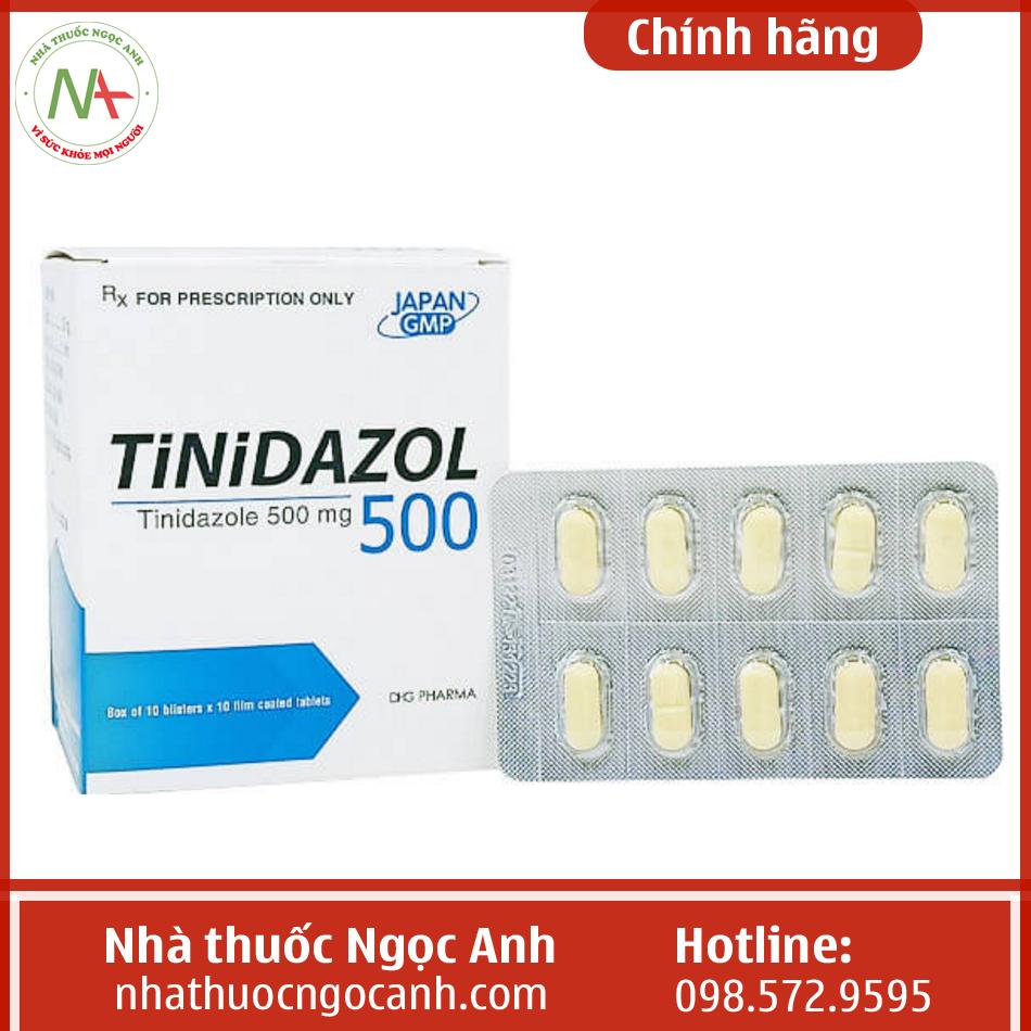 Thuốc Tinidazol 500 DHG là thuốc gì?