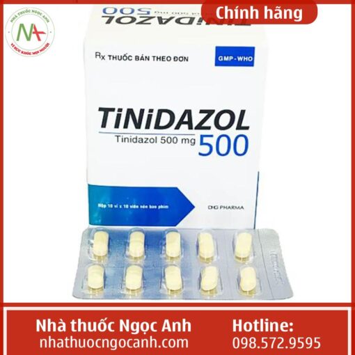 Thuốc Tinidazol 500 DHG