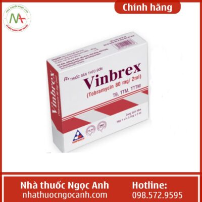 Thuốc Vinbrex 80mg/2ml là thuốc gì?