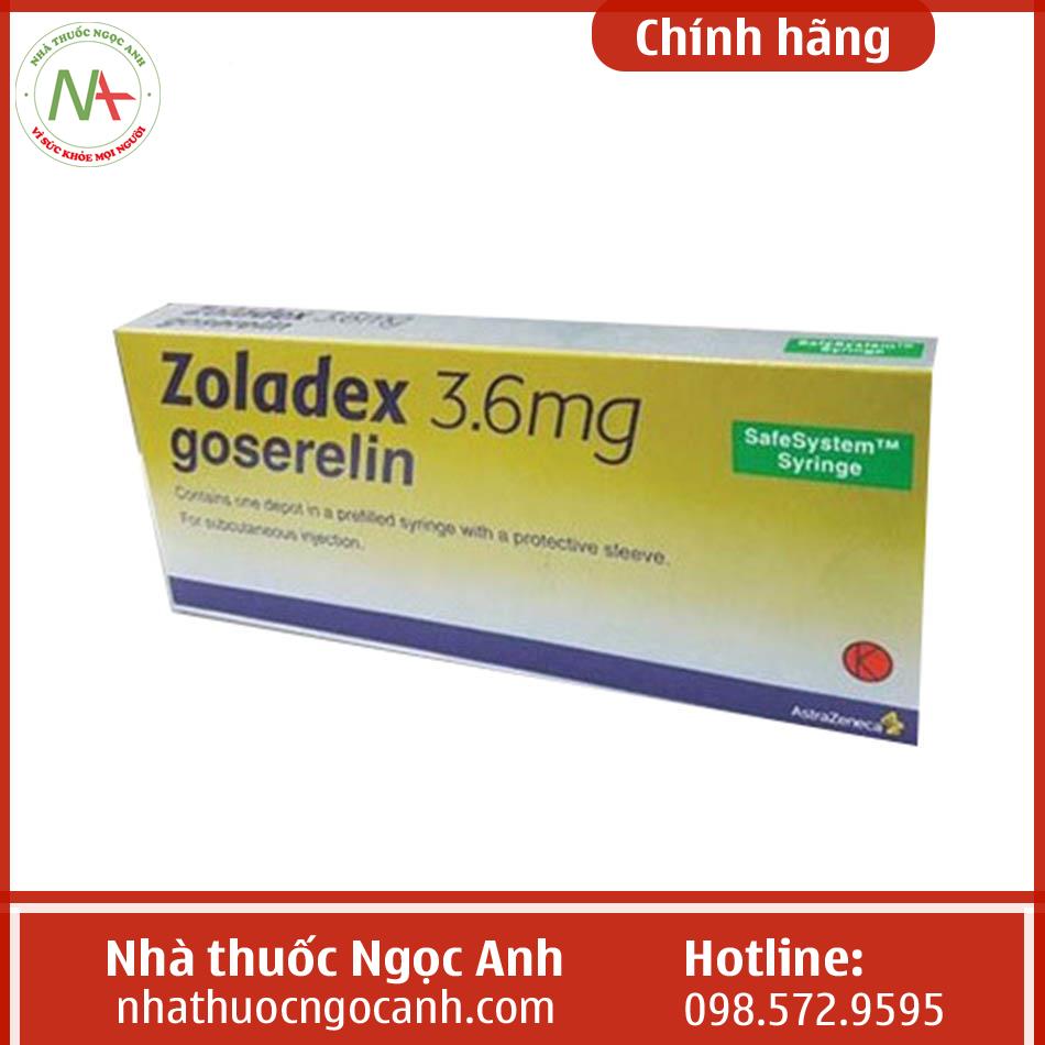 Thuốc Zoladex 3,6mg Goserelin là thuốc gì?