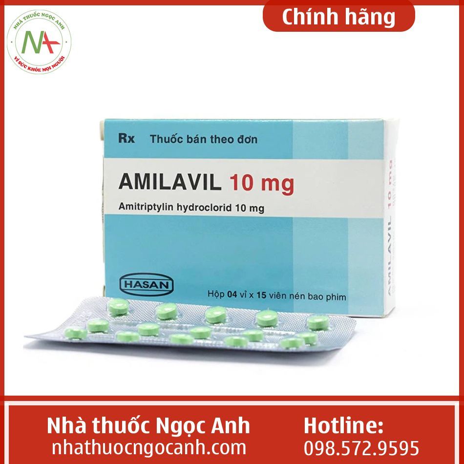 Amilavil 10mg là thuốc gì?