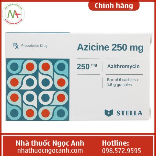 thuốc Azicine 250mg Stella