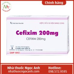 Thuốc Cefixim 200 mg