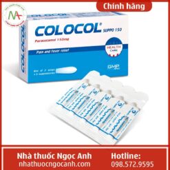Công dụng Colocol Suppo 150