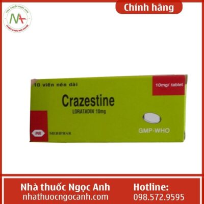 Thành phần thuốc Crazestine