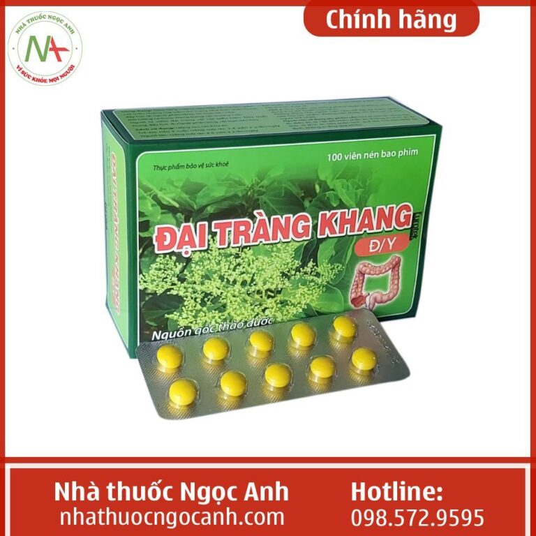 Thành phần của Đại tràng khang Đ/Y