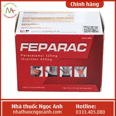 Hộp thuốc Feparac