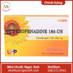 Fexofenadine 180 - US là thuốc gì?