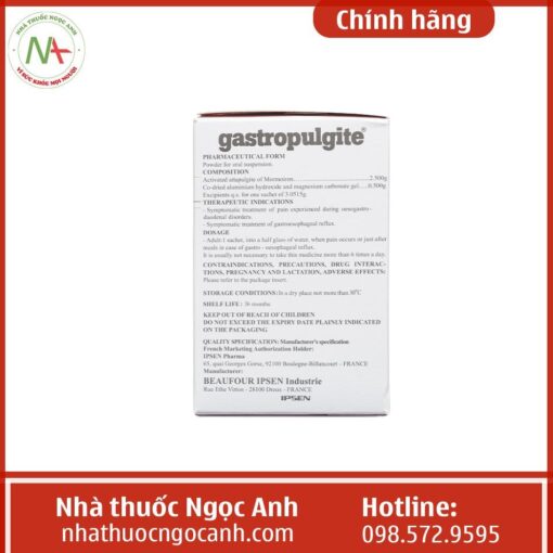 Chống chỉ định của thuốc Gastropulgite