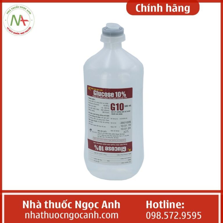 Thuốc Glucose 10% giá bao nhiêu? Mua ở đâu?