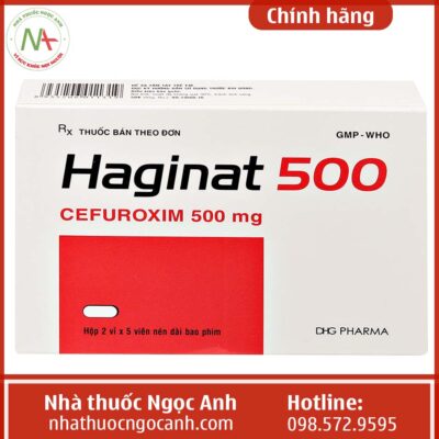 Hộp thuốc Haginat 500