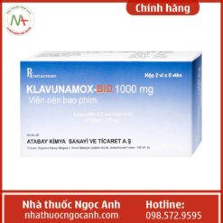 Thuốc Klavunamox-Bid 1000Mg