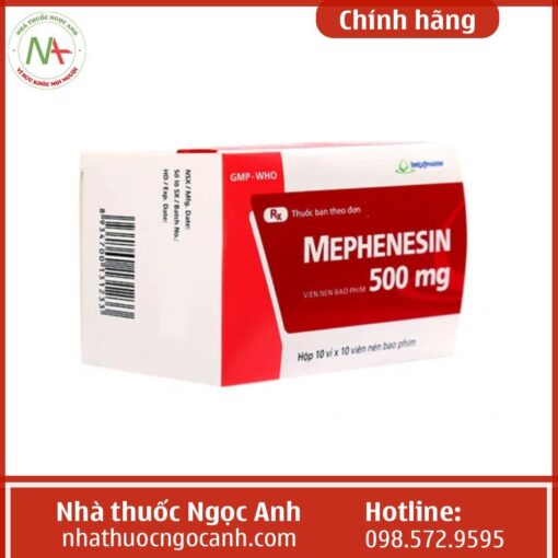 Thuốc Mephenesin giá bao nhiêu?
