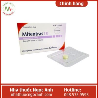 Tác dụng phụ của thuốc Mifentras-10