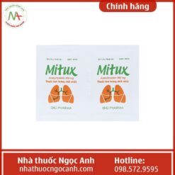 Tác dụng của thuốc Mitux