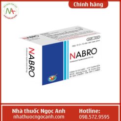 Nabro là thuốc gì?