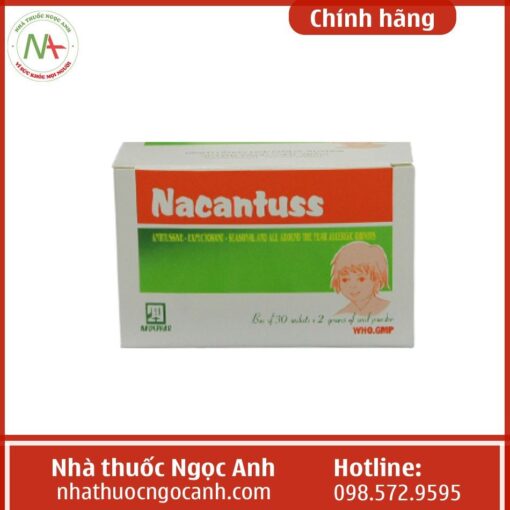 Lưu ý khi sử dụng thuốc và bảo quản thuốc Nacantuss