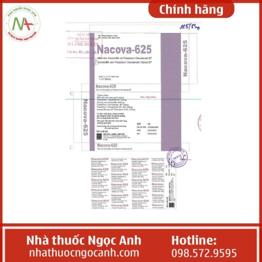 Thuốc Nacova-625