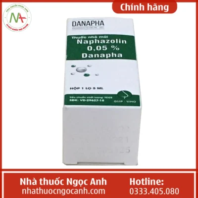 Naphazolin 0,05% Danapha