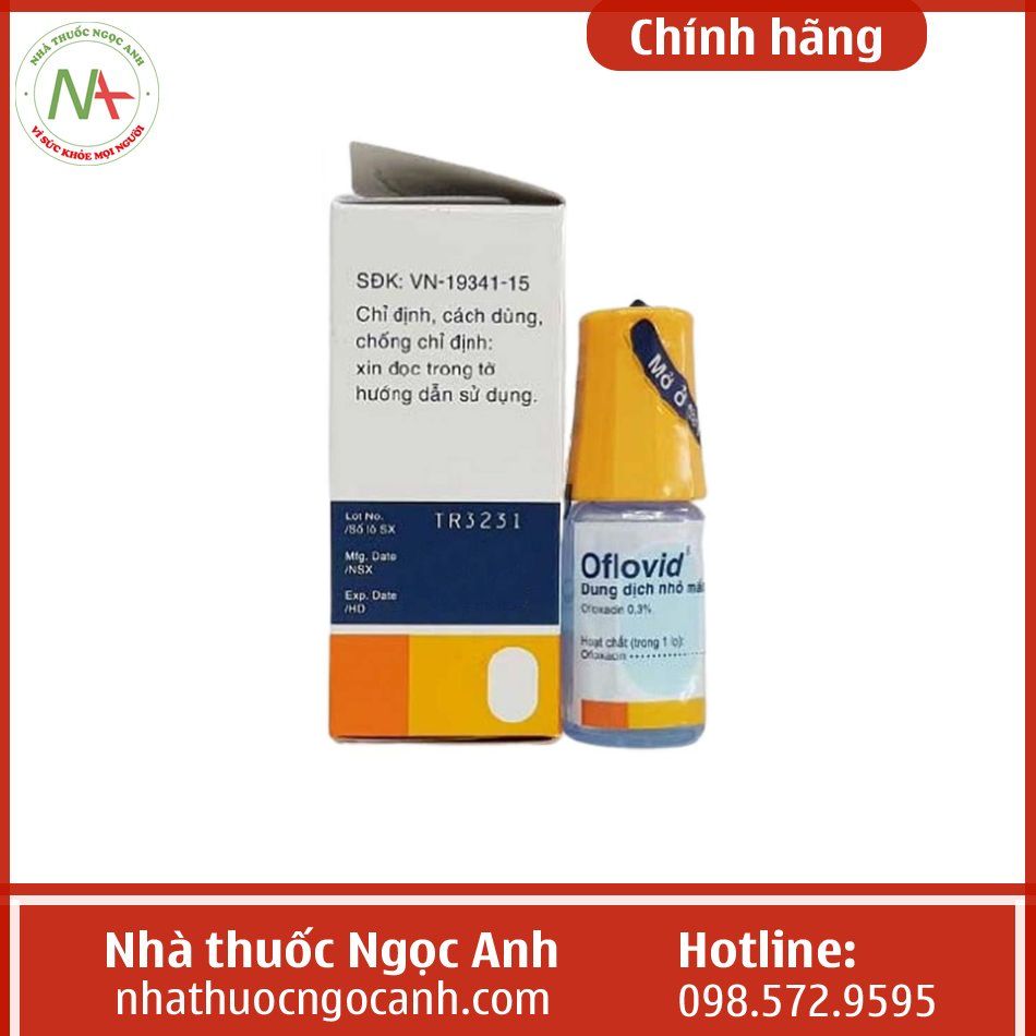 Tác dụng phụ của thuốc Oflovid