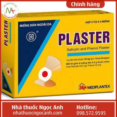 Tác dụng Plasters Mediplantex