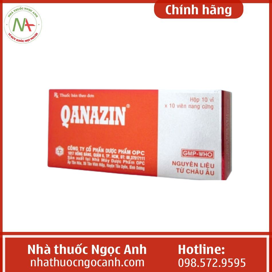 Thuốc Qanazin là thuốc gì?