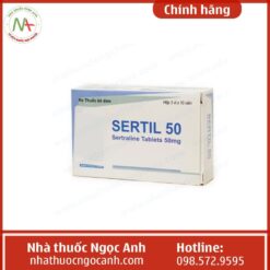 Cách sử dụng thuốc Sertil 50