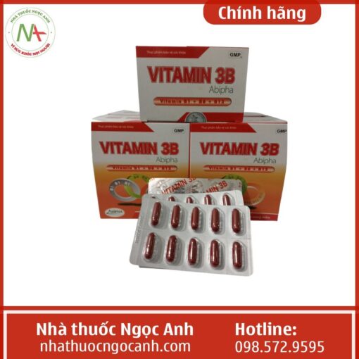 Vitamin 3B softgel Abipha giá bao nhiêu?